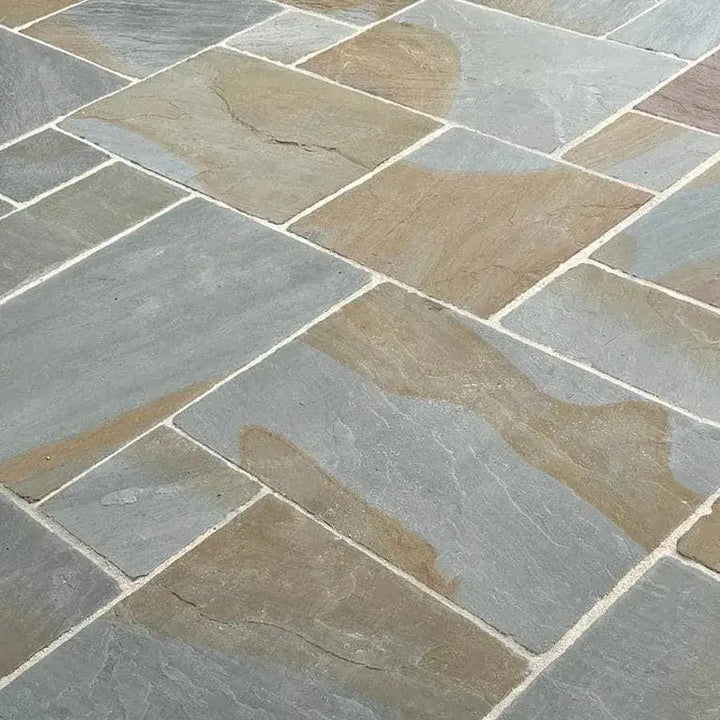 Indian York sandstone paving slabs