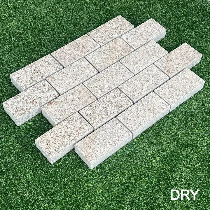 Sawn Granite Setts Yellow Gold Edging Stone 200x100x50mm | Paving Slabs UK