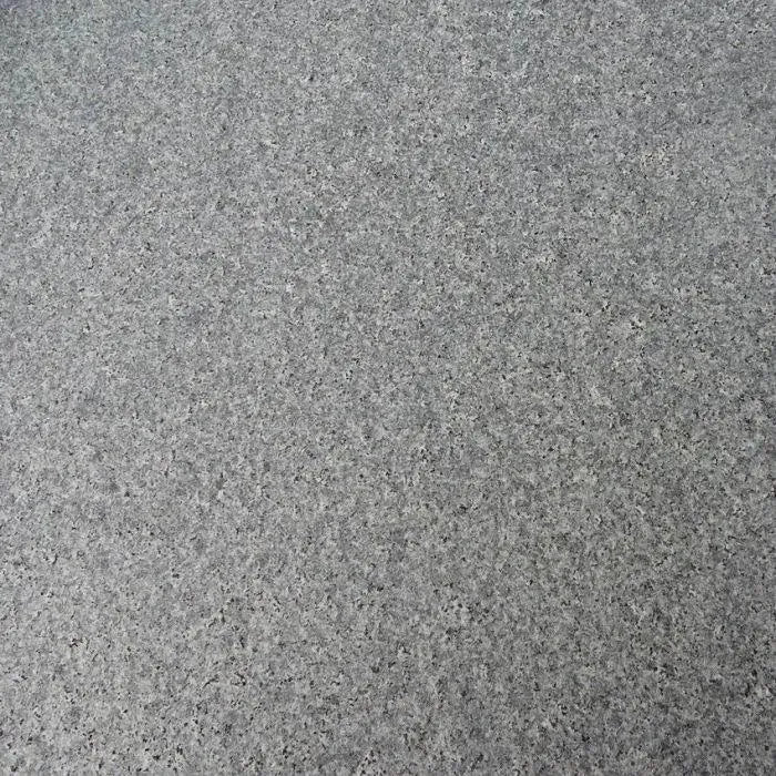 mid grey granite paving slabs flamed